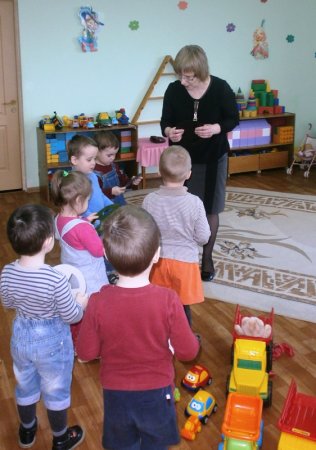Занятие по образовательной области "Ребёнок и общество"