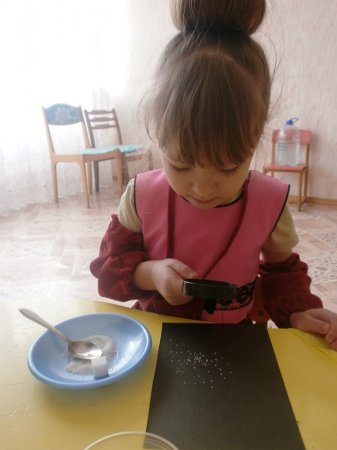 Занятие образовательной услуги "Маленькие исследователи"