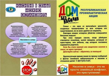Акция "Дом без насилия"